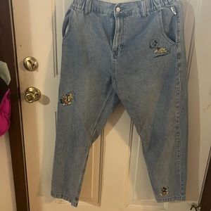 Disney jeans.